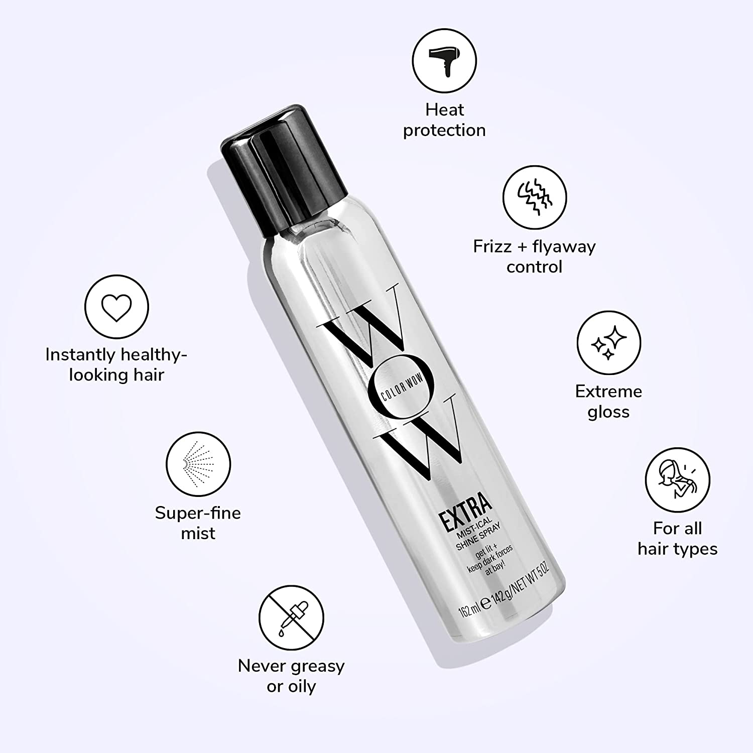Color Wow Color Wow | Extra Mist-ical Shine Spray 84ml - SkinShop