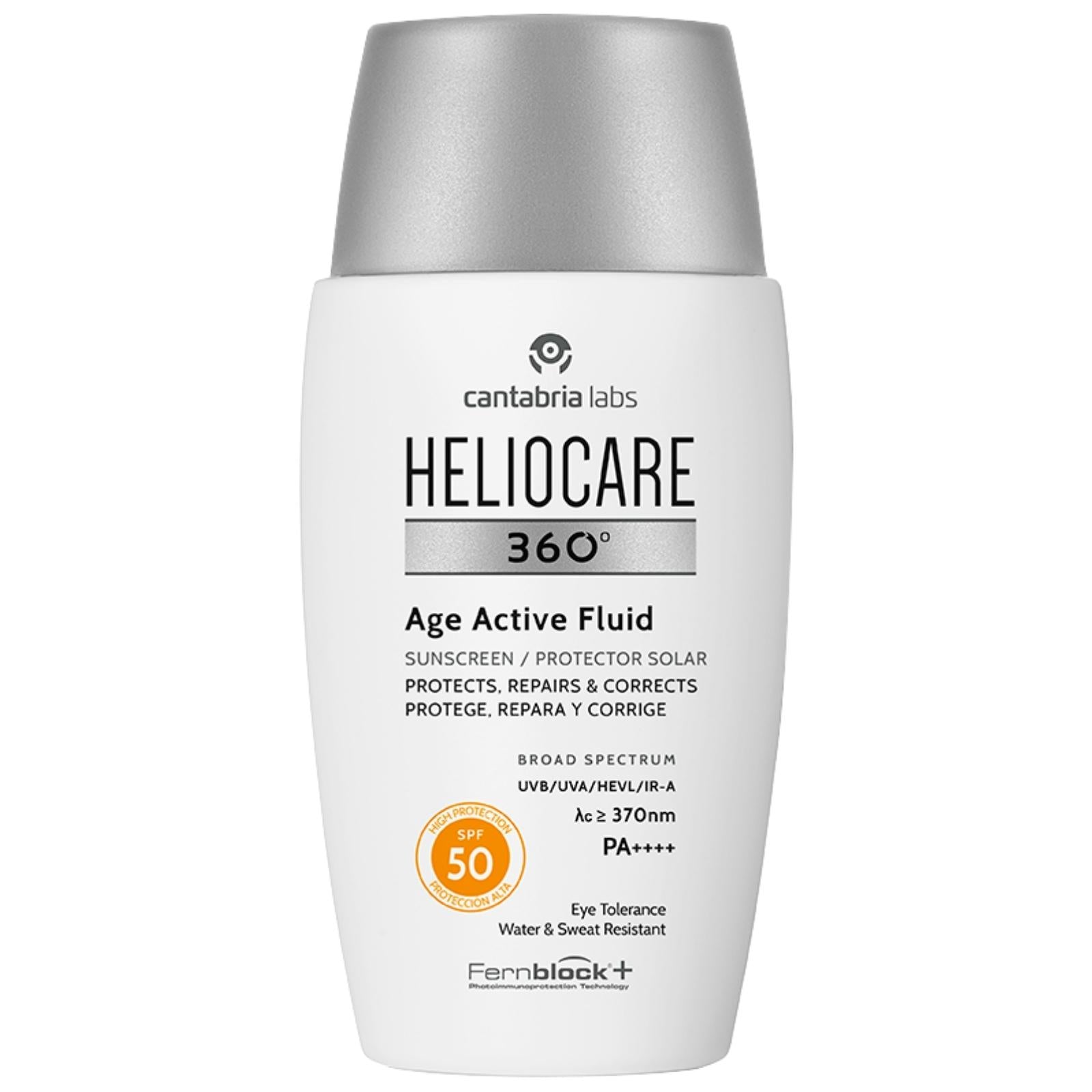 Heliocare Heliocare | 360 Age Active Fluid SPF50 | 50ml - SkinShop