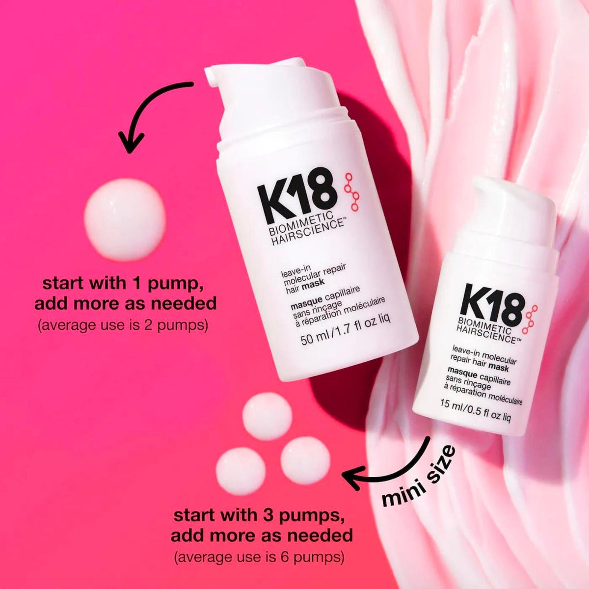 K18 K18 | Leave-In Molecular Repair Hair Mask | 50ml - SkinShop