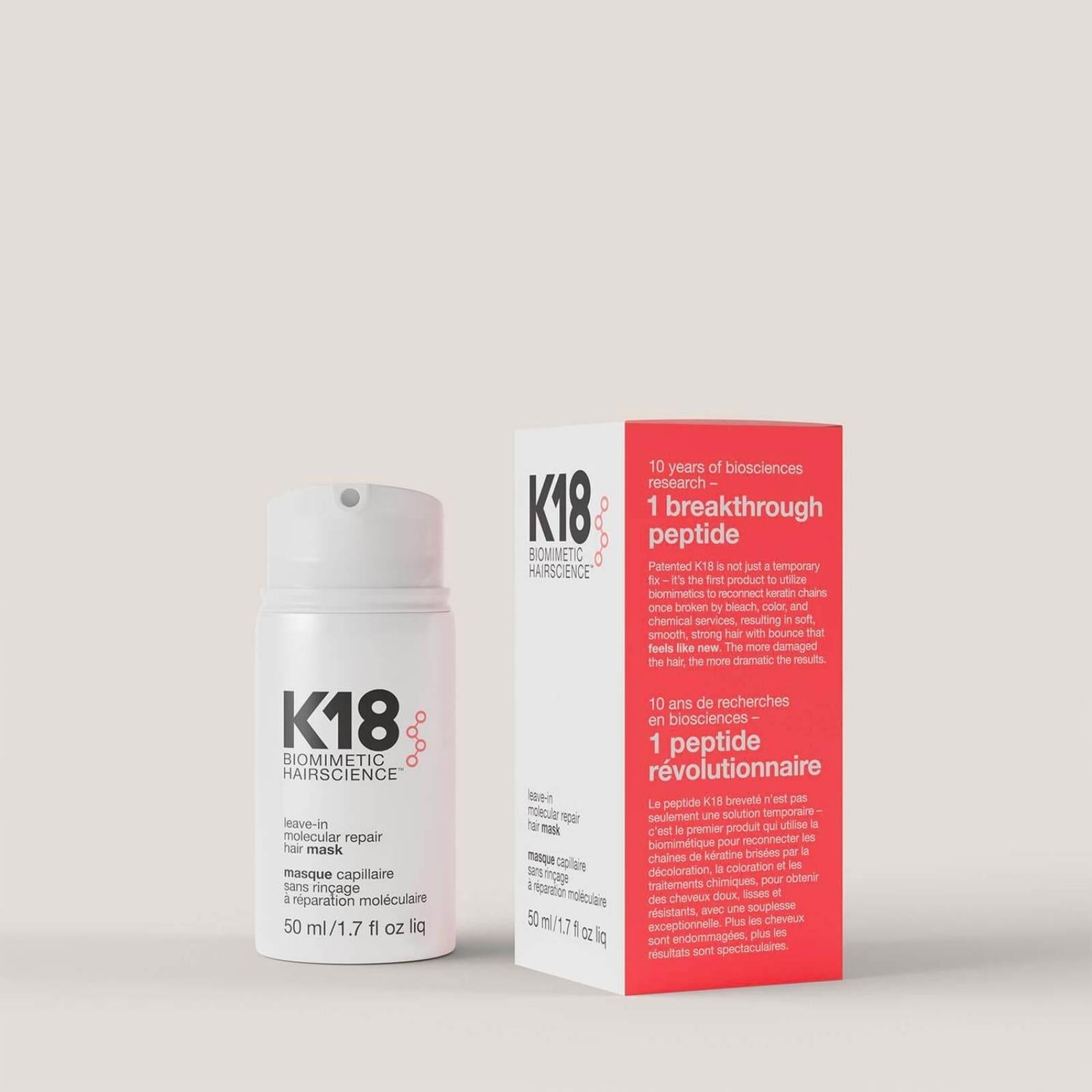 K18 K18 | Leave-In Molecular Repair Hair Mask | 50ml - SkinShop