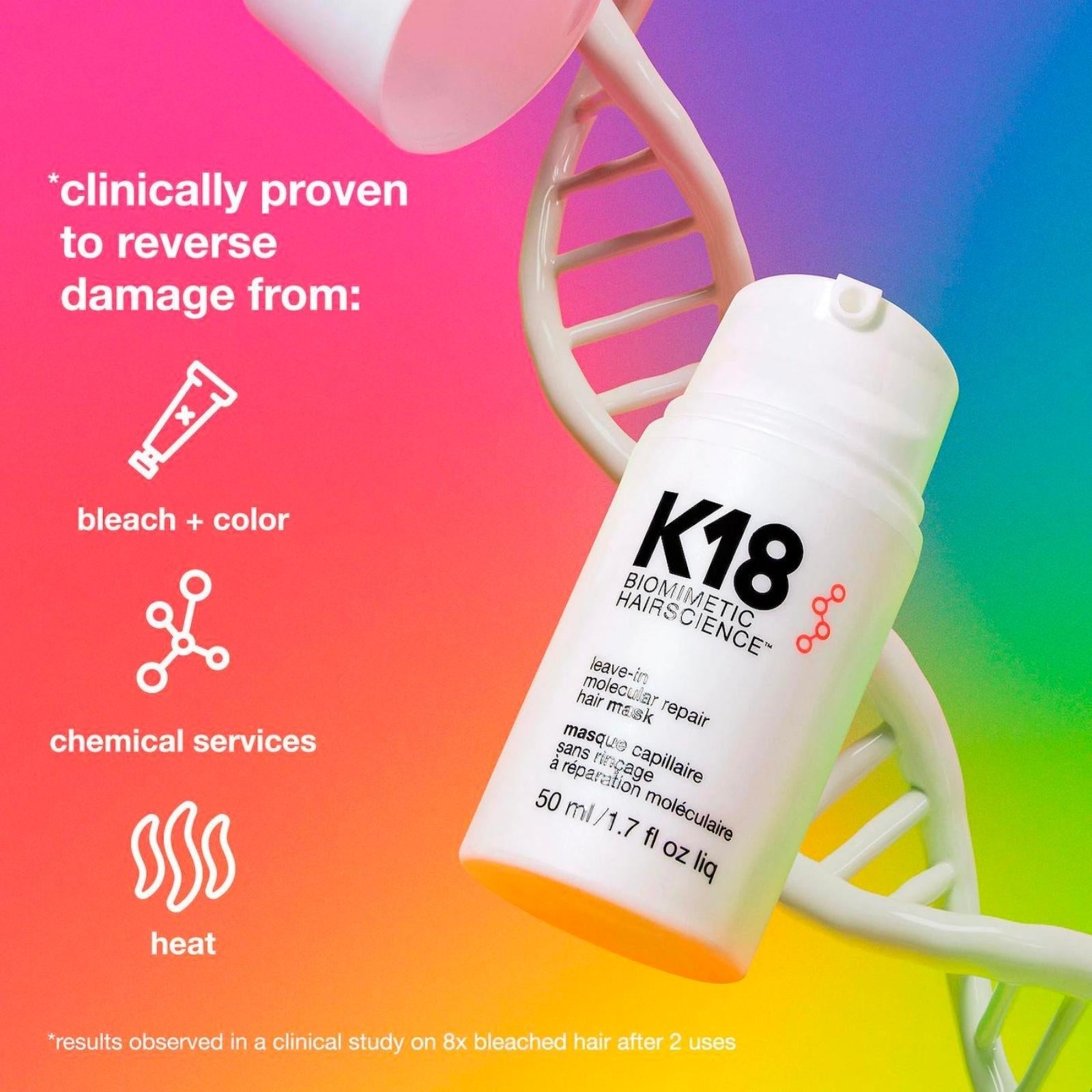 K18 K18 | Leave-In Molecular Repair Hair Mask | 50ml - SkinShop