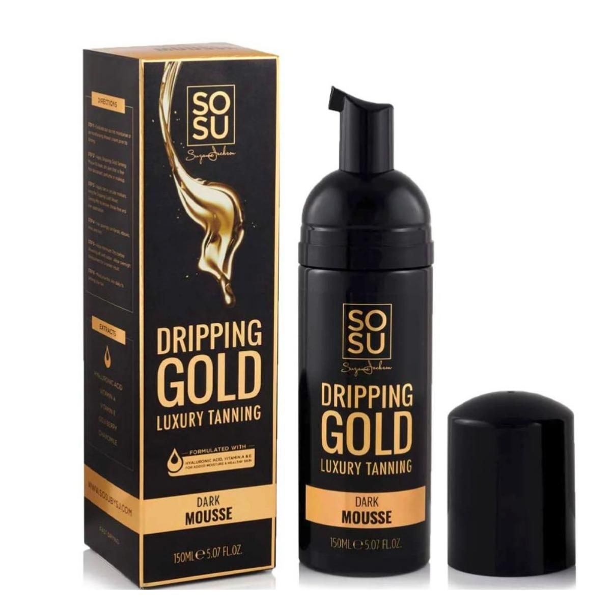 SOSUbySJ SOSUbySJ | Dripping Gold Luxury Tanning Mousse | Dark - SkinShop