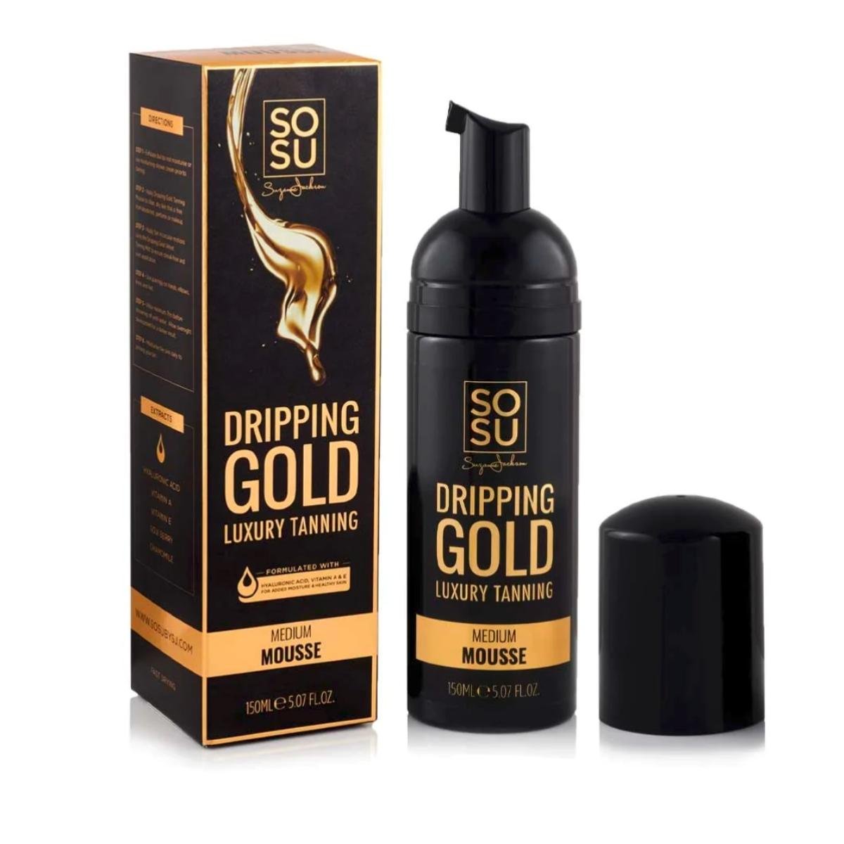 SOSUbySJ SOSUbySJ | Dripping Gold Luxury Tanning Mousse | Medium - SkinShop