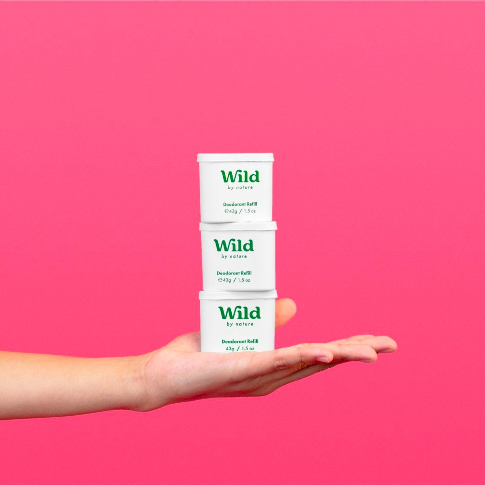 Wild Natural Deodorant Refill Coconut and Vanilla SkinShop.ie